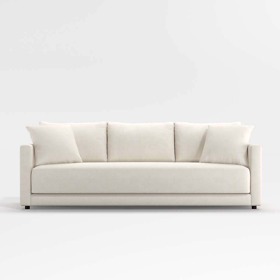 Gather Grande Bench Sofa + Reviews | Crate & Barrel | Crate & Barrel