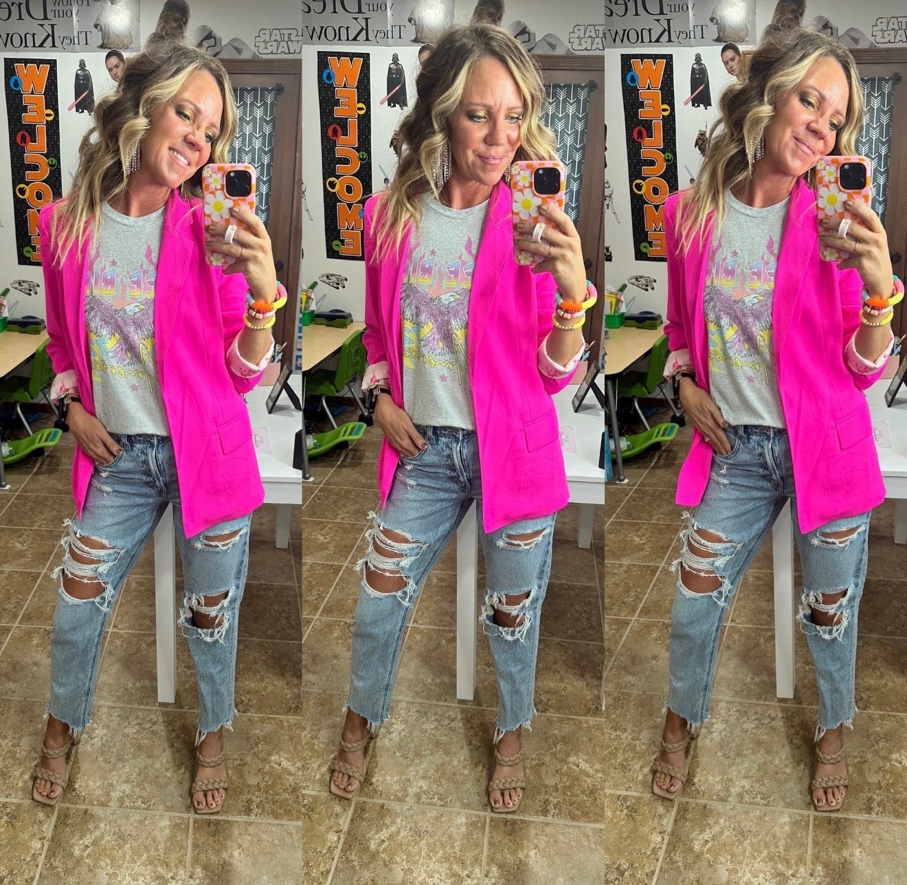 I am so excited to be wearing a Lcfashionfitstyle shirt with my @amazon blazer and shoes and @americaneagle jeans. #lcfashionfitstyle #amazon #americaneagle #fallfashion #workwear #blazer

#LTKmomlife #LTKootd #LTKOver40