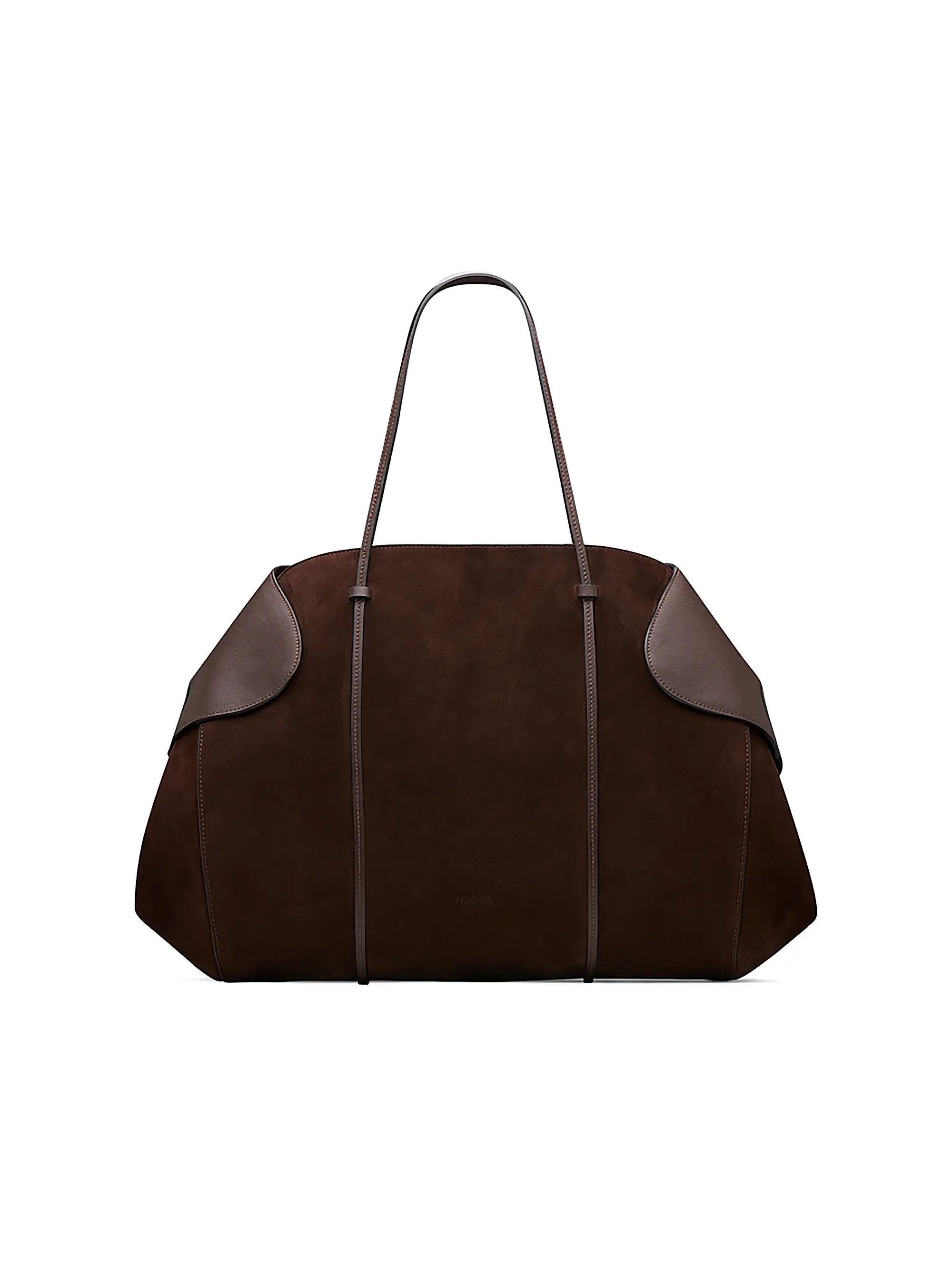 NeousBerenices Leather & Suede Shoulder Bag | Saks Fifth Avenue