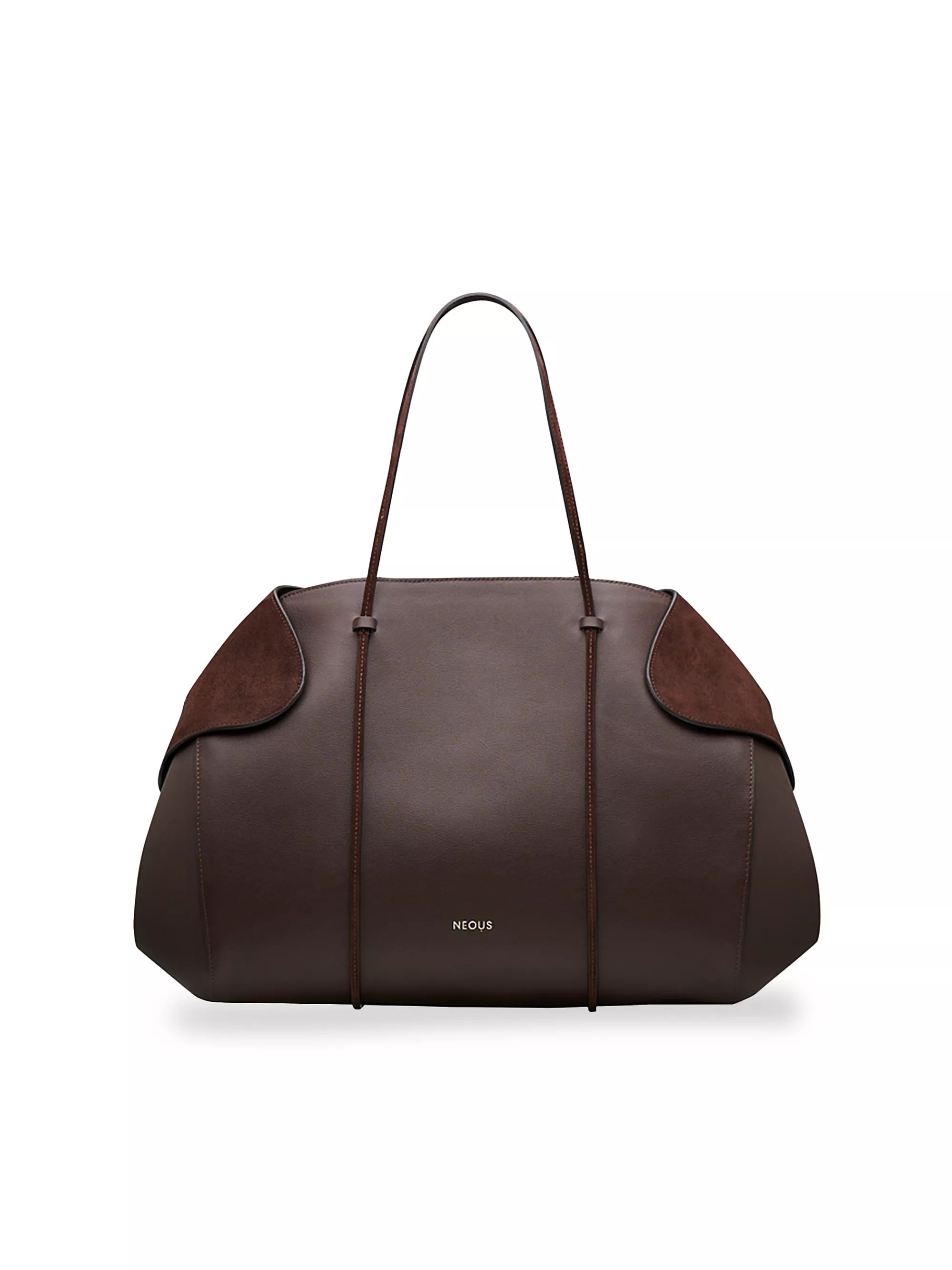 NeousBerenices Leather & Suede Shoulder Bag | Saks Fifth Avenue