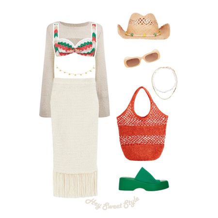 The perfect beach resort outfit inspired by the coastal cowgirl trend 🐎🌾

#LTKSeasonal #LTKtravel #LTKswim