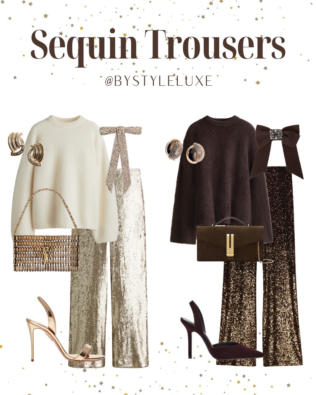 SEQUIN TROUSERS - The most loved sequin trousers styled for Christmas party 

#christmasparty #sequin #party

#LTKwinter #LTKfestive #LTKpartywear