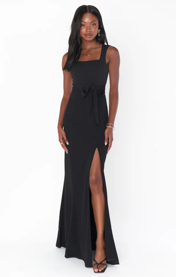 Paris Gown ~ Black Stretch | Show Me Your Mumu