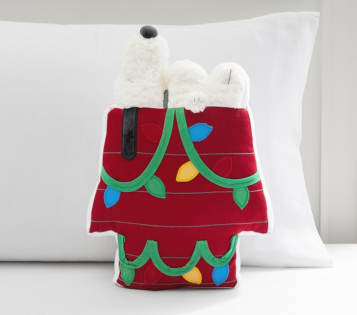 Peanuts® Snoopy® House Light-Up Pillow | Pottery Barn Kids