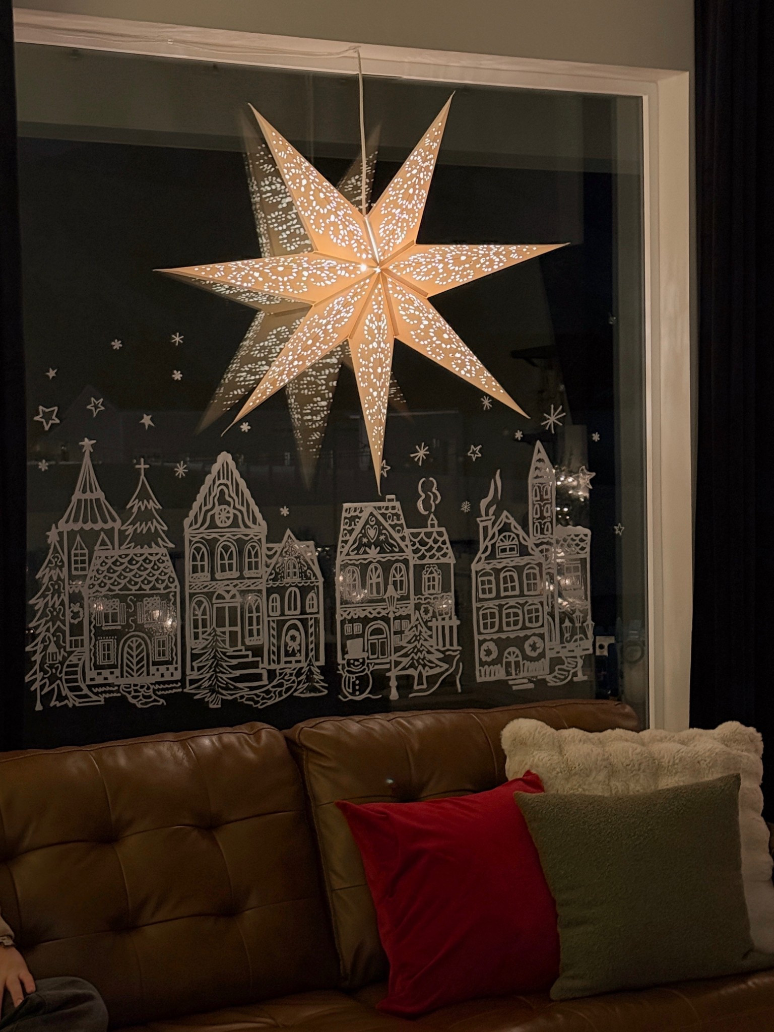Create the cutest hand-drawn Christmas village on your windows—no artistic talent required. These window clings give the look of a chalk marker illustration, but you just peel, stick, and enjoy instant holiday magic.

They’re perfect for kids’ bedrooms, kitchen windows, playrooms, classrooms, and large windows that need a little festive charm. I love how simple they are while still adding so much warmth and whimsy—like a cozy Christmas storybook scene right on the glass.

They remove cleanly and can be reused year after year, which makes decorating easy and mess-free.

#LTKGiftGuide #LTKSeasonal #LTKHoliday