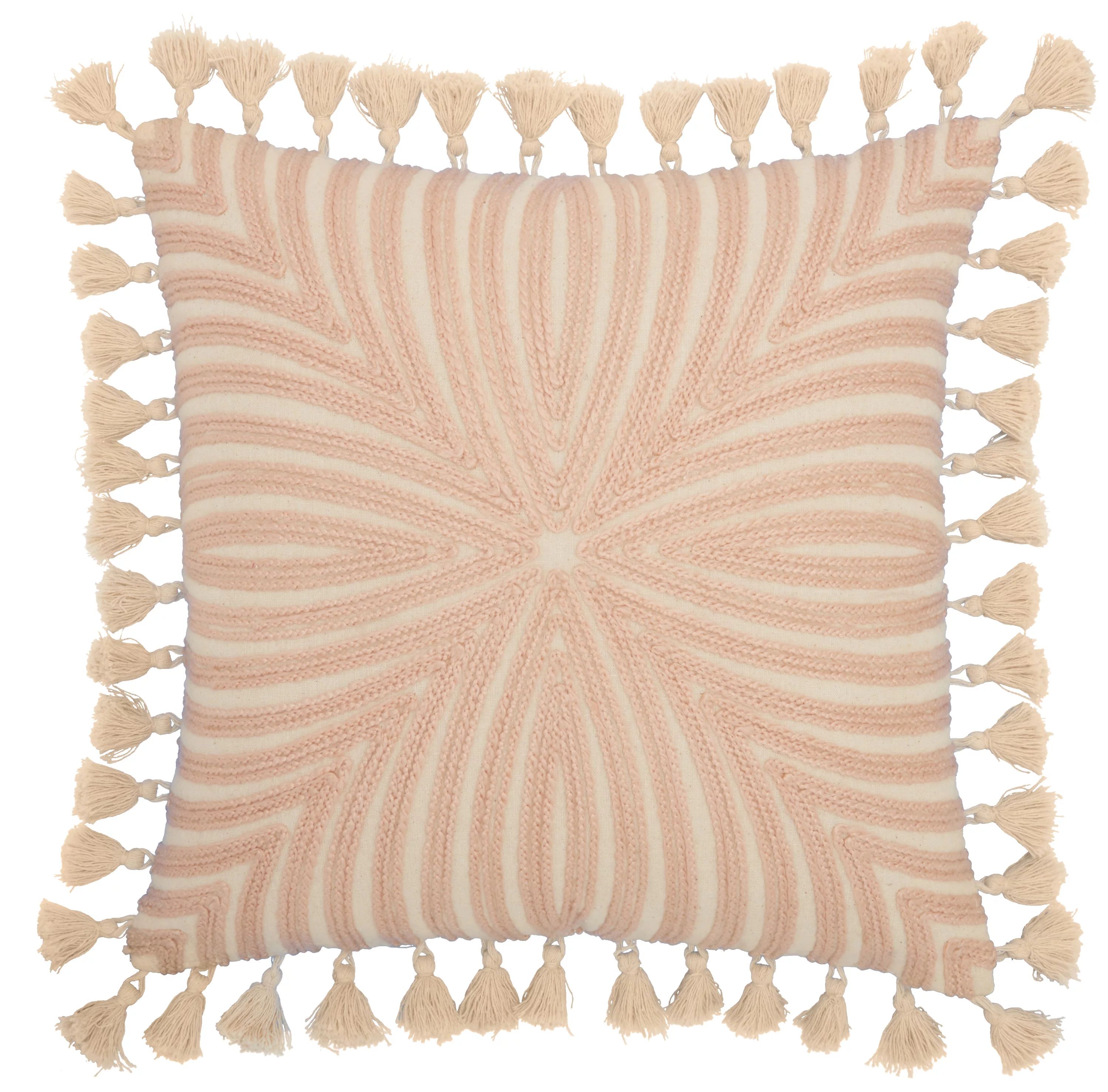 Nourison Life Styles Grey Decorative Throw Pillow , 18"X18" | Walmart (US)