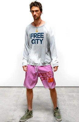 FREECITYsupershop FREECITY MATTE/SATIN BACK/POCKET short - pinkshroom powder - FREECITY MATTE/SATIN BACK/POCKET short - pinkshroom powder | Shop.app