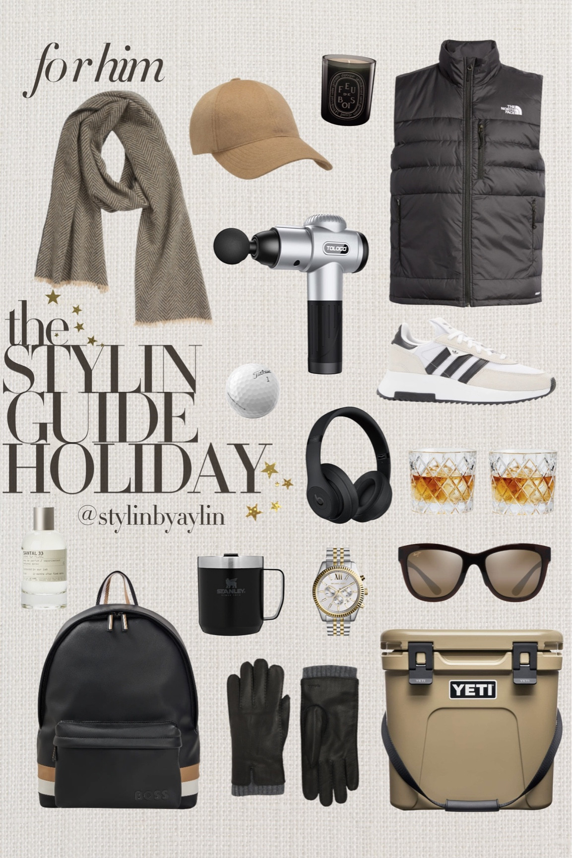 The Stylin Guide to HOLIDAY

Gift guide, gift idea for him, Yeti cooler #StylinbyAylin 

#LTKHoliday #LTKGiftGuide #LTKmens