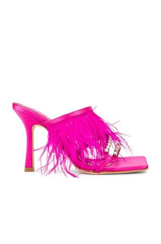 Song of Style Feather Heel in Pink from Revolve.com | Revolve Clothing (Global)