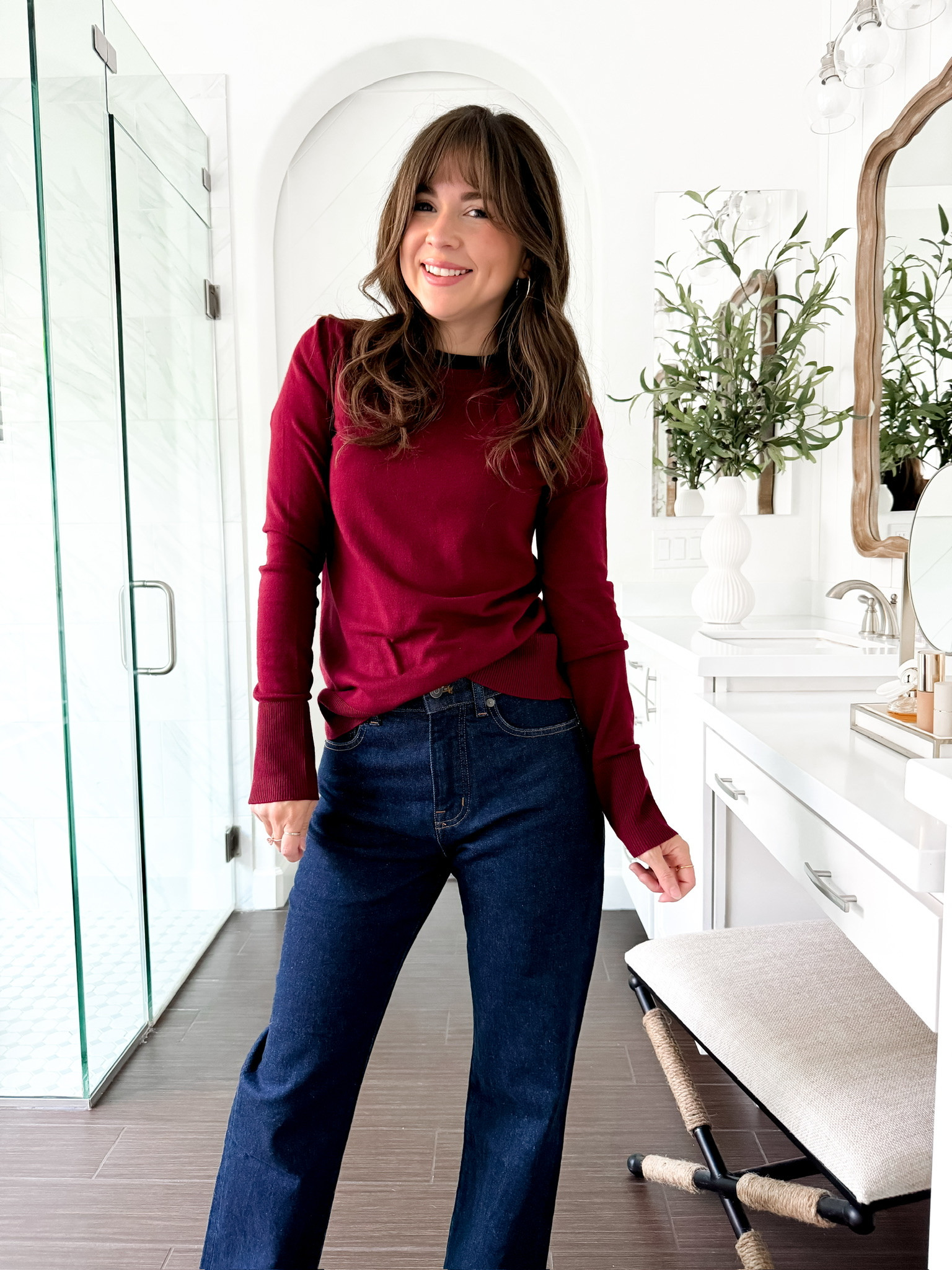 Casual look with this long sleeve that’s perfect for layering + my fav target jeans !!! 

Petite fashion / casual outfit / fall fashion / winter outfit 

#LTKFindsUnder50 #LTKSeasonal #LTKStyleTip