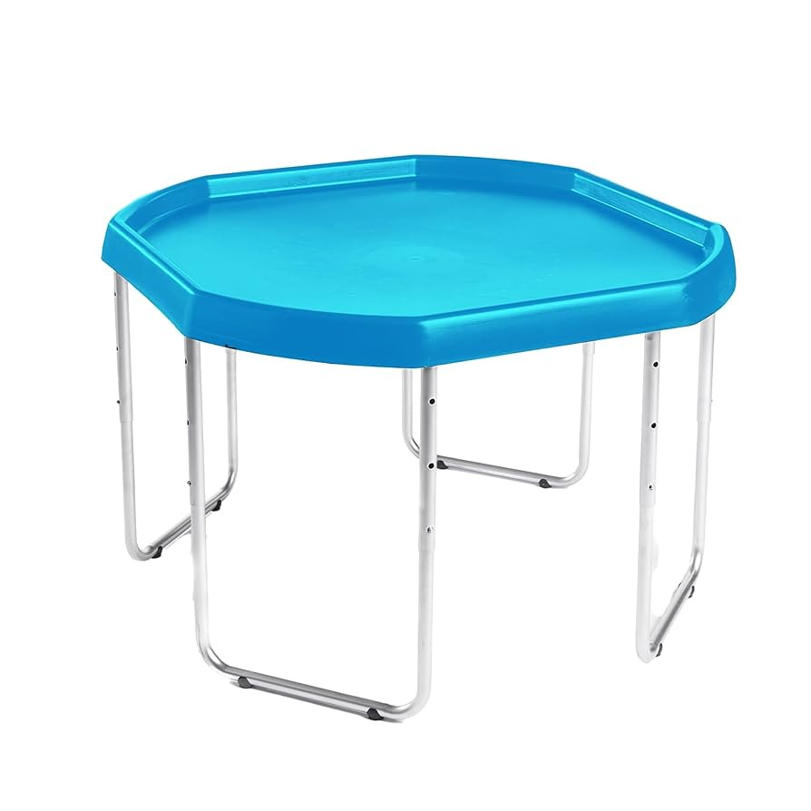MEKA Large Tuff Tray Set (Blue), Sensory Tray Plus Stand, Sand and Water Table for Toddlers, Kids... | Amazon (US)