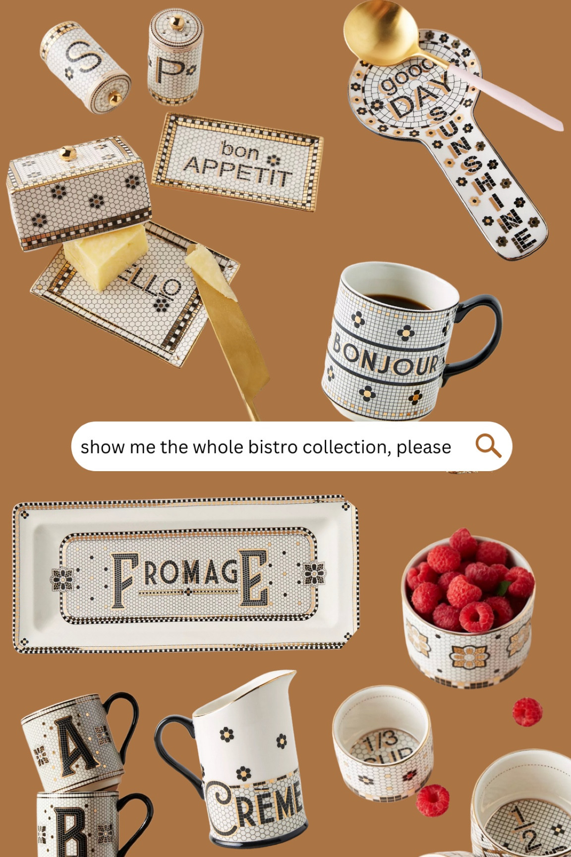 Shop these adorable kitchen pieces to bring a little Parisian flair into your home! #LTKGiftGuide 

#LTKSeasonal #LTKhome