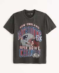 New England Patriots Graphic Tee | Abercrombie & Fitch (US)