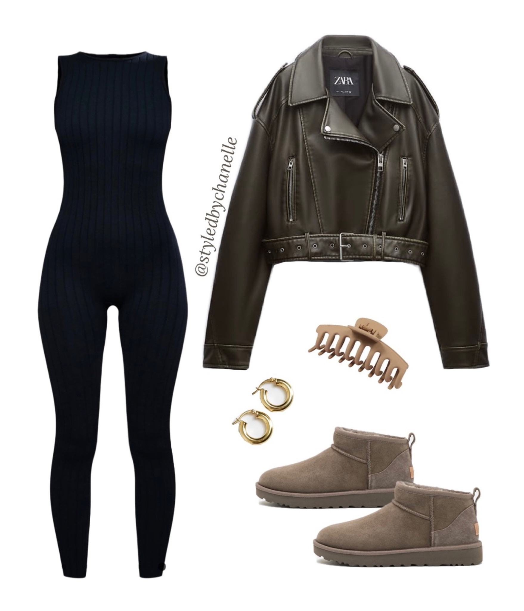 Autumn outfit essentials 

Jacket is Zara but I have tagged a similar one from Stradivarius 🐻🤍


#ootd #autumnoutfit #zasa #autumnstyle #fauxleatherjacket #jumpsuit #ugg #ultraminiuggs 

#LTKGiftGuide #LTKstyletip #LTKSeasonal