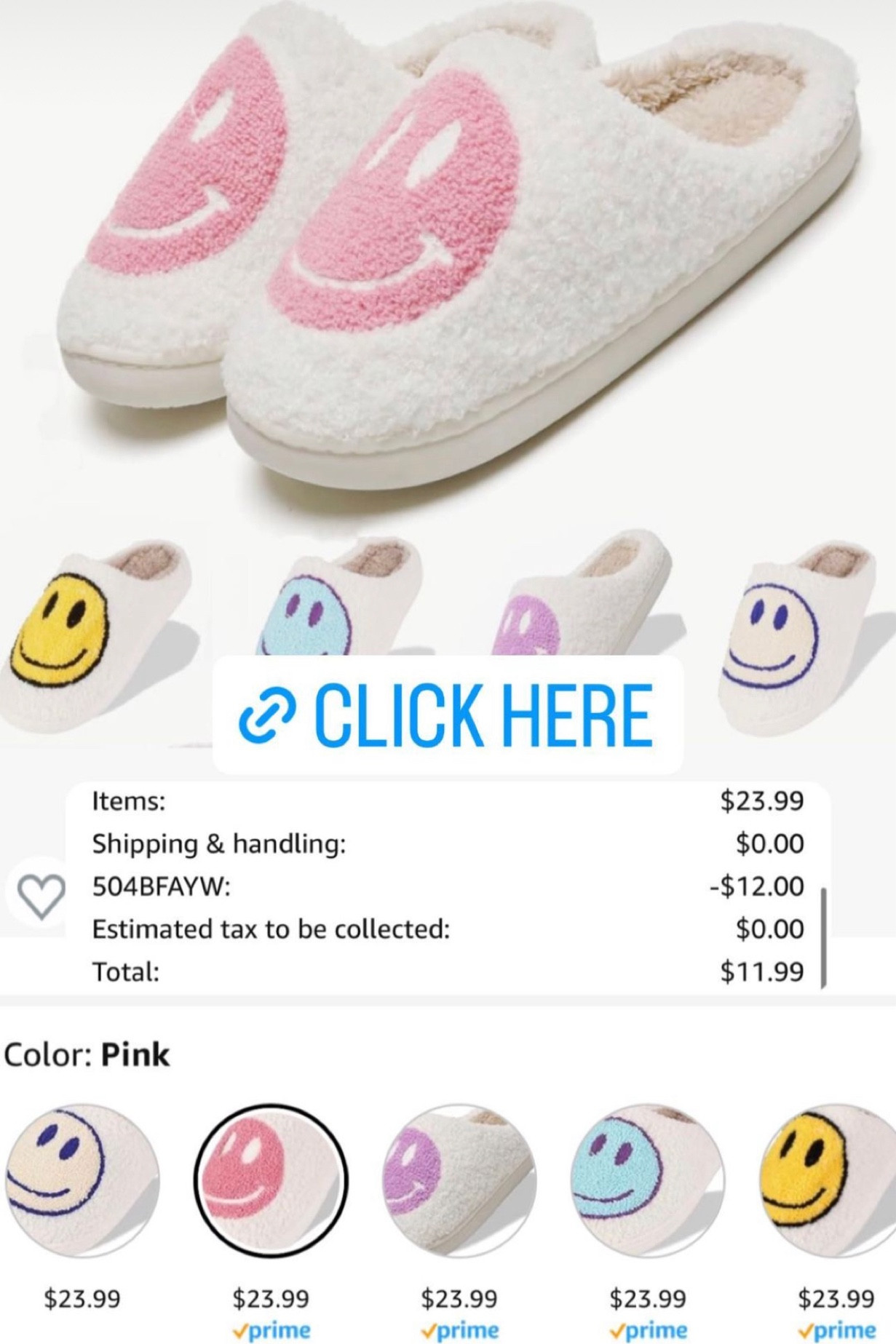 #viral #slippers #smileface #amazon #amazonfashion … would be great gift #gift #giftidea use code 504BFAYW:

#LTKGiftGuide #LTKsalealert #LTKfindsunder50