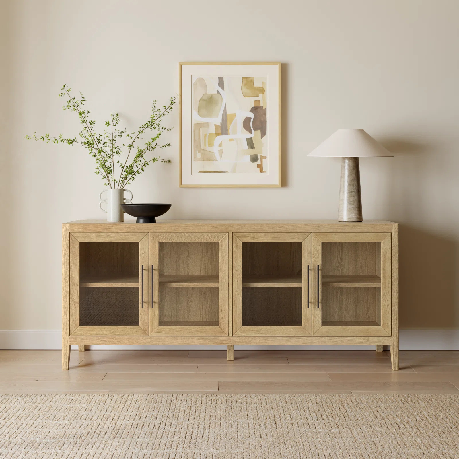 This sideboard blends classic style with practicality, perfect for any dining or living space. Ma... | Joss & Main