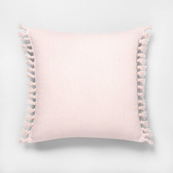 Knotted Fringe Throw Pillow - Hearth & Hand™ with Magnolia | Target