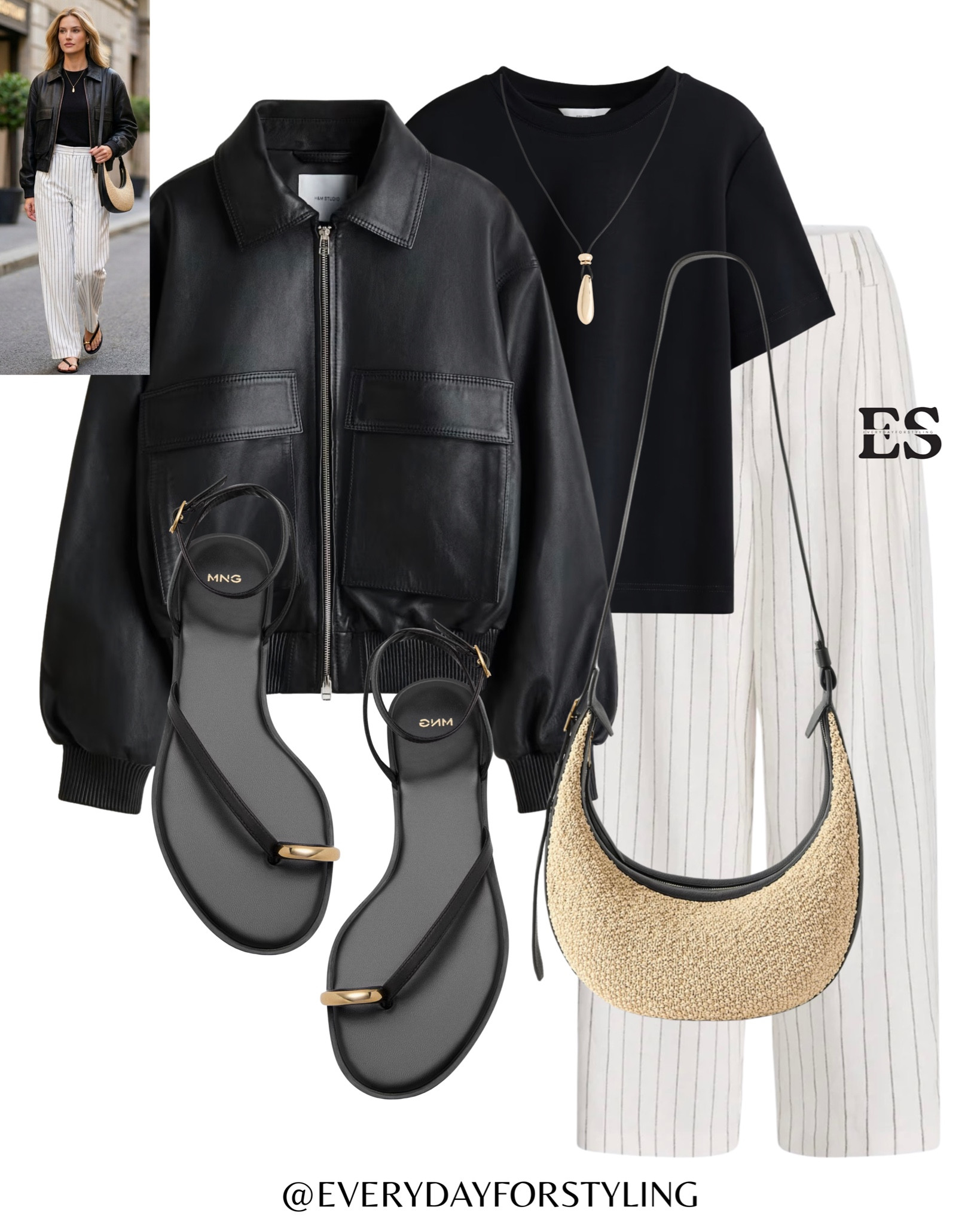 Clean, cool and quietly expensive 🖤🤍

striped pants outfit, mango flat sandals, raffia bucket bag, classy summer outfits, european summer style, effortless chic fashion, old money aesthetic outfits, quiet luxury style, minimalist outfit inspiration, elevated casual outfits, coastal chic wardrobe, smart casual women style, capsule wardrobe looks, black and white outfit ideas, neutral fashion aesthetic, polished everyday outfits, rich girl summer outfits, vacation outfit inspiration, linen trousers aesthetic, timeless fashion pieces, clean girl wardrobe, expensive looking style, everydayforstyling 

#summeroutfitideas, #europeansummerstyle, #oldmoneyaesthetic, #capsulewardrobeedit, #linenoutfitsinspo

#LTKSeasonal #LTKootd #LTKSaleAlert
