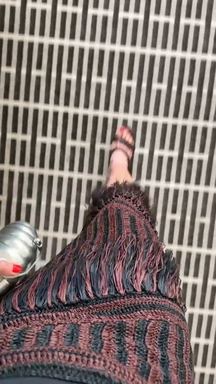 Gorgeous raffia skirt! 
Runs TTS, wearing size XS

#LTKootd #LTKgrwm #LTKSeasonal