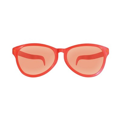 Beistle Orange Jumbo Glasses, Pack of 6 Orange | Target