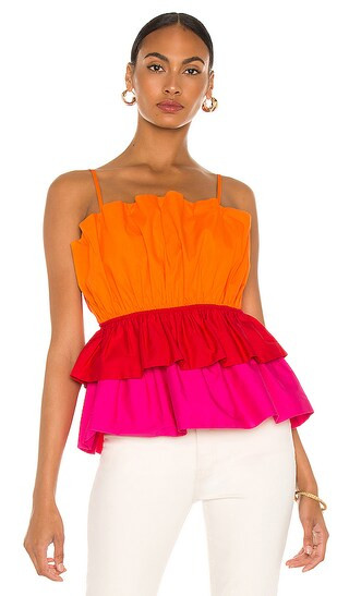 Naomi Poplin Top | Revolve Clothing (Global)