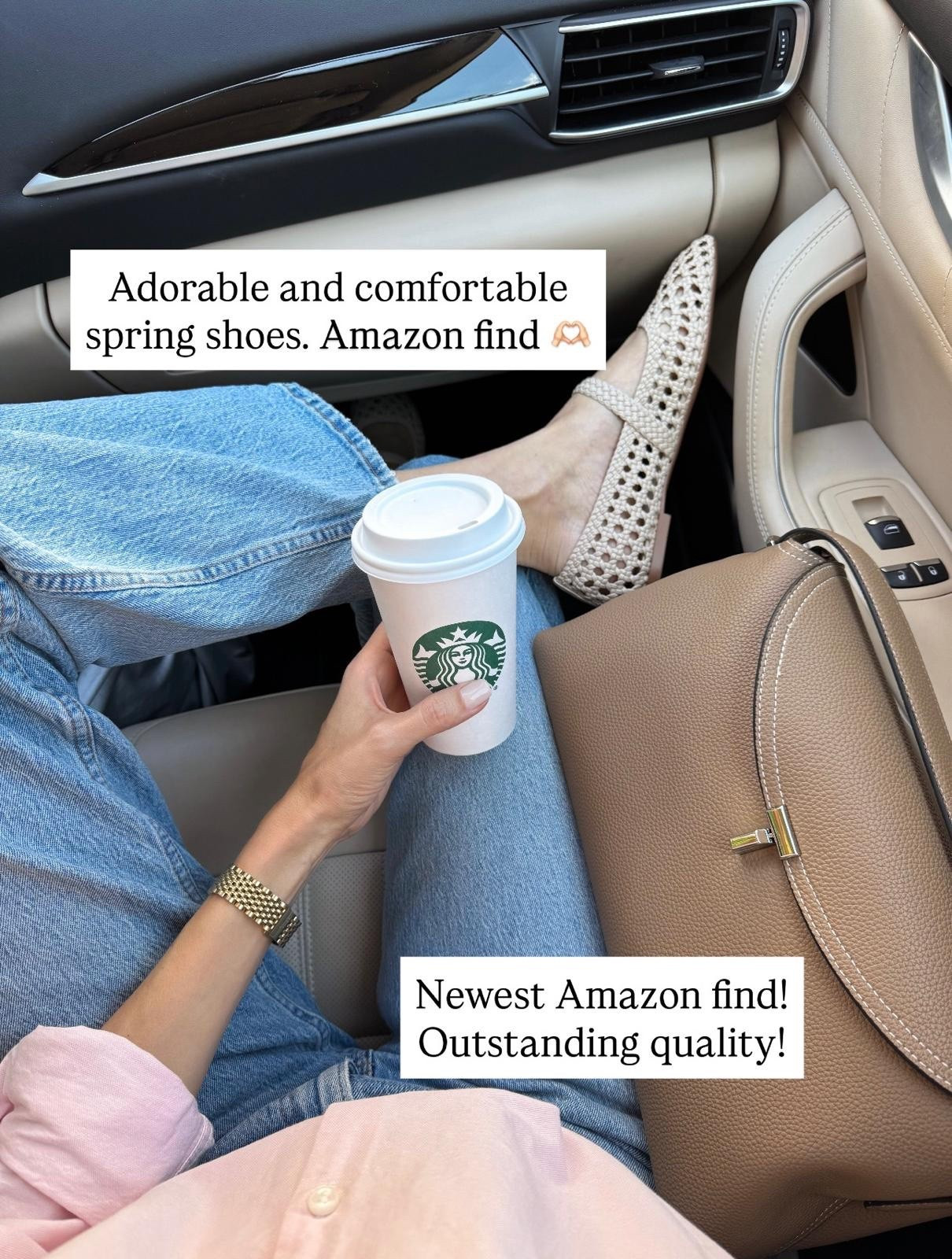 Casual chic outfit that is perfect for spring!
Adorable and comfortable spring shoes, and outstanding bag quality from Amazon! 
Everything fits true to size and I’m wearing size small.
Spring outfits 
Spring break outfits 
Work outfits 

#LTKSeasonal #LTKootd #LTKU