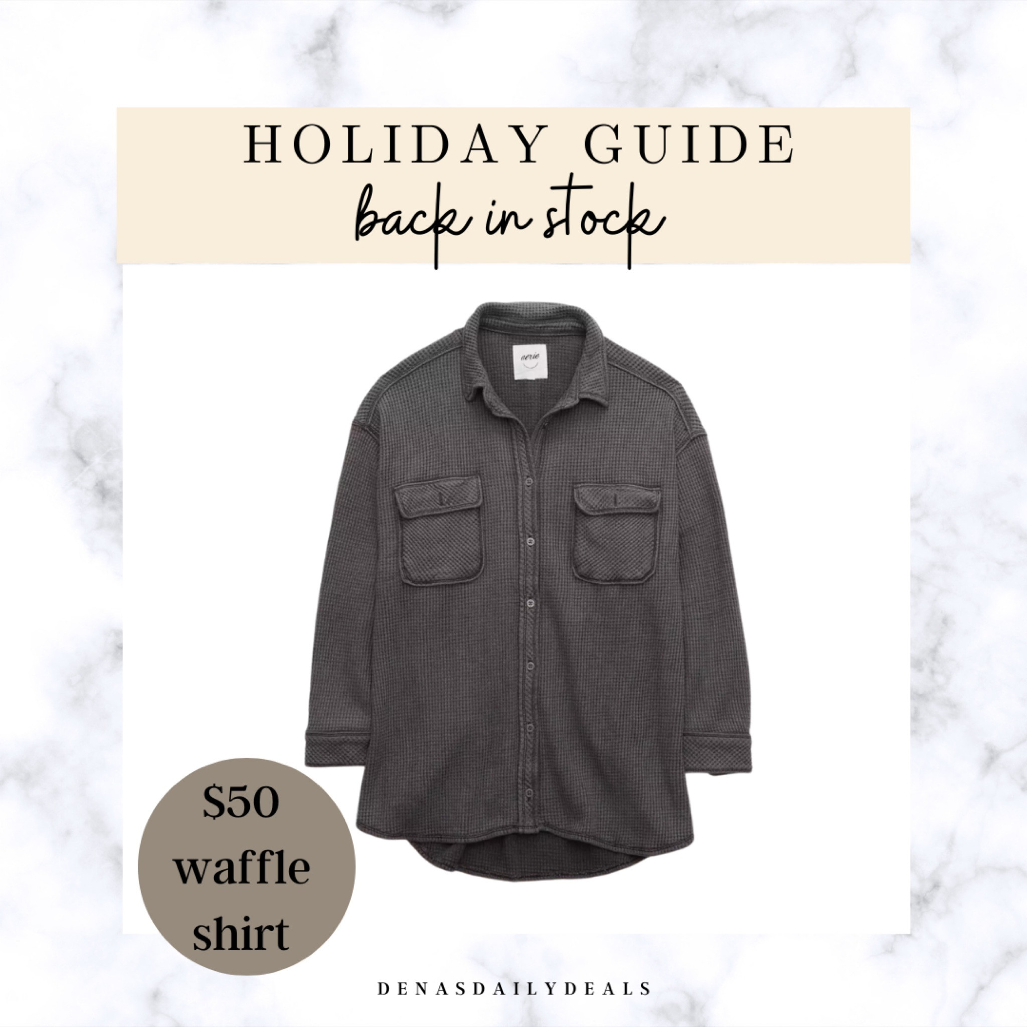 Top selling waffle shirt back in stock and on sale! 

#LTKsalealert #LTKGiftGuide #LTKHoliday