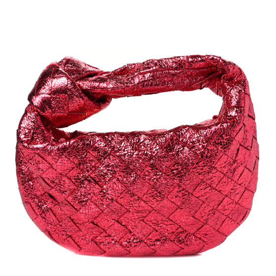 Metallic Nappa Intrecciato Mini Jodie Lollipop | FASHIONPHILE (US)