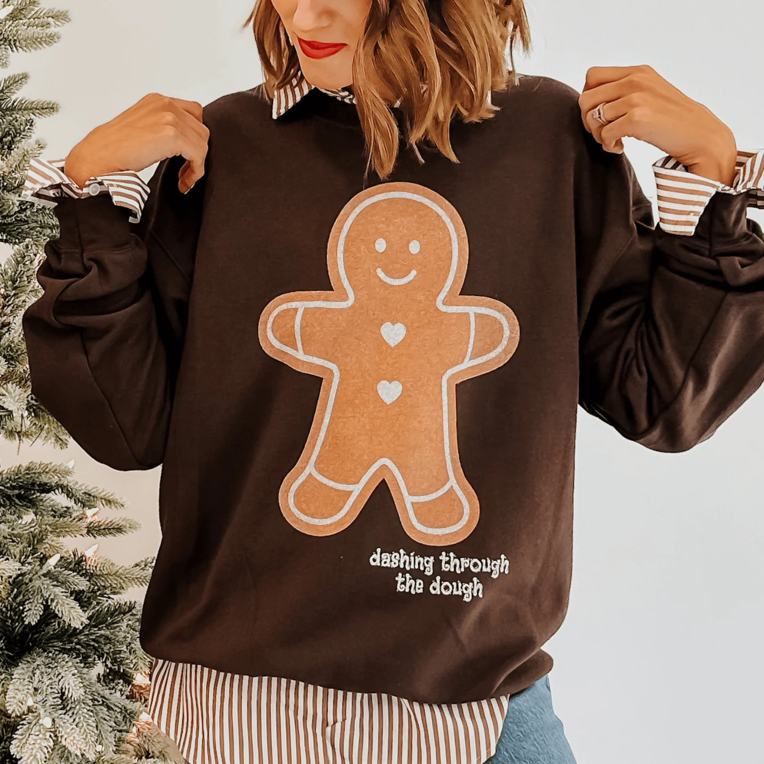 Dashing Dough Gingerbread Sweatshirt | Mountain Moverz