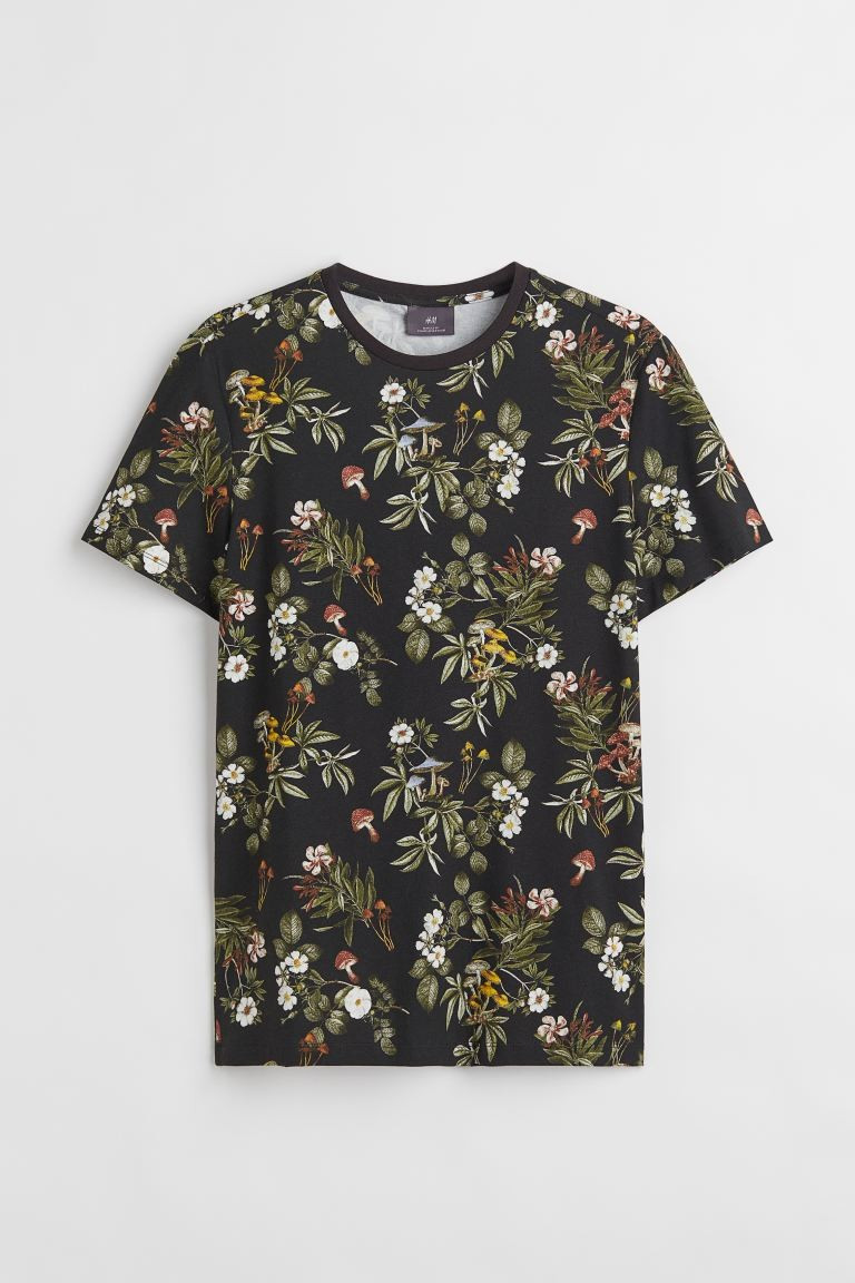 Muscle Fit Cotton T-shirt | H&M (US + CA)