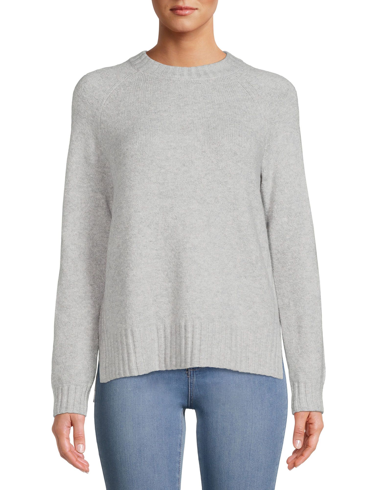 Time and Tru Women's Super-Soft Pullover Sweater | Walmart (US)