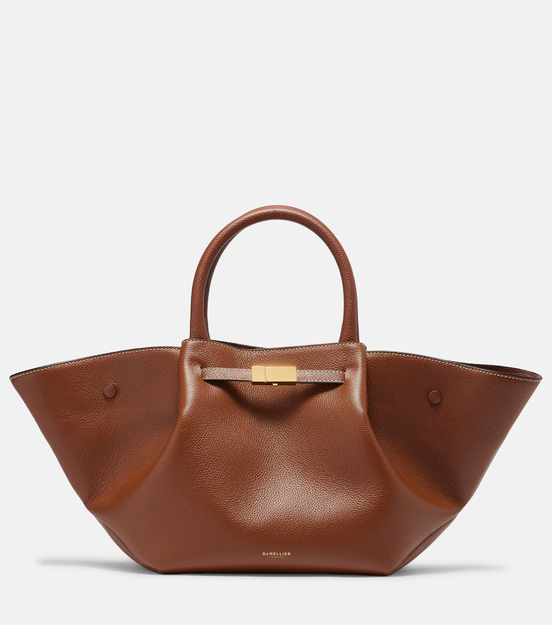 New York Midi leather tote bag | Mytheresa (US/CA)