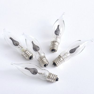 Flicker Flame Replacement Bulbs, Set of Five | Grandin Road | Grandin Road