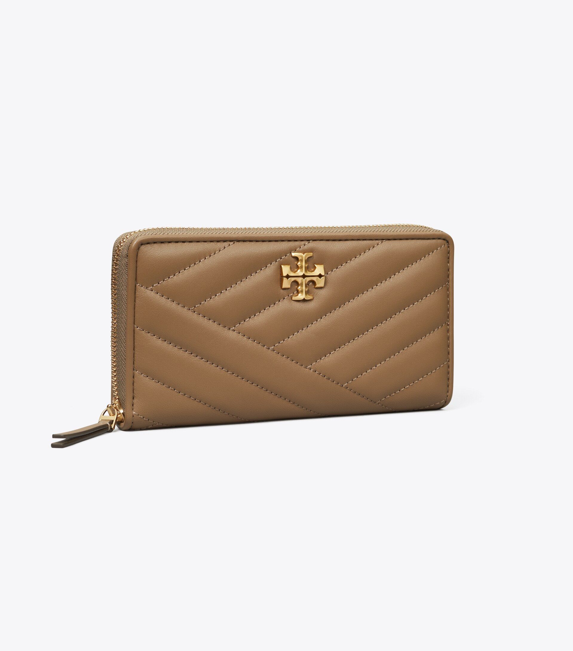 Kira Chevron Zip Continental Wallet | Tory Burch (US)