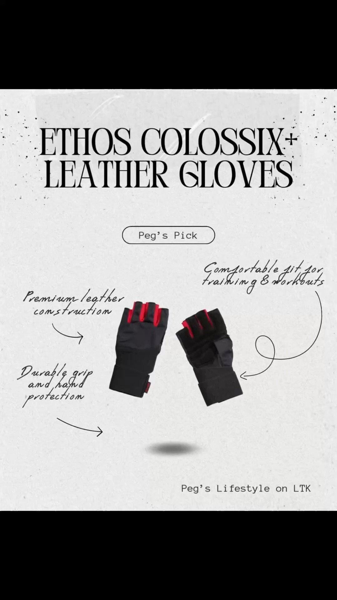 A great pair of workout gloves can make all the difference 💪✨

The ETHOS COLOSSIX+ Leather Gloves provide a comfortable fit, solid grip, and added hand protection during training sessions. Perfect for lifting days and getting the most out of your workouts.

Linked on my LTK 🤍

#WorkoutEssentials #FitnessGear #GymLife #WorkoutMotivation #GymAccessories

#LTKfitnessgoals