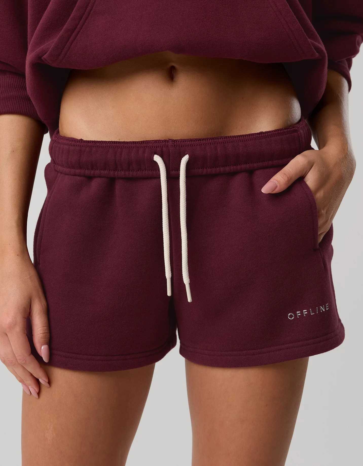 New + Matching Set OFFLINE By Aerie 3" Cloud Fleece Short | American Eagle Outfitters (US & CA)