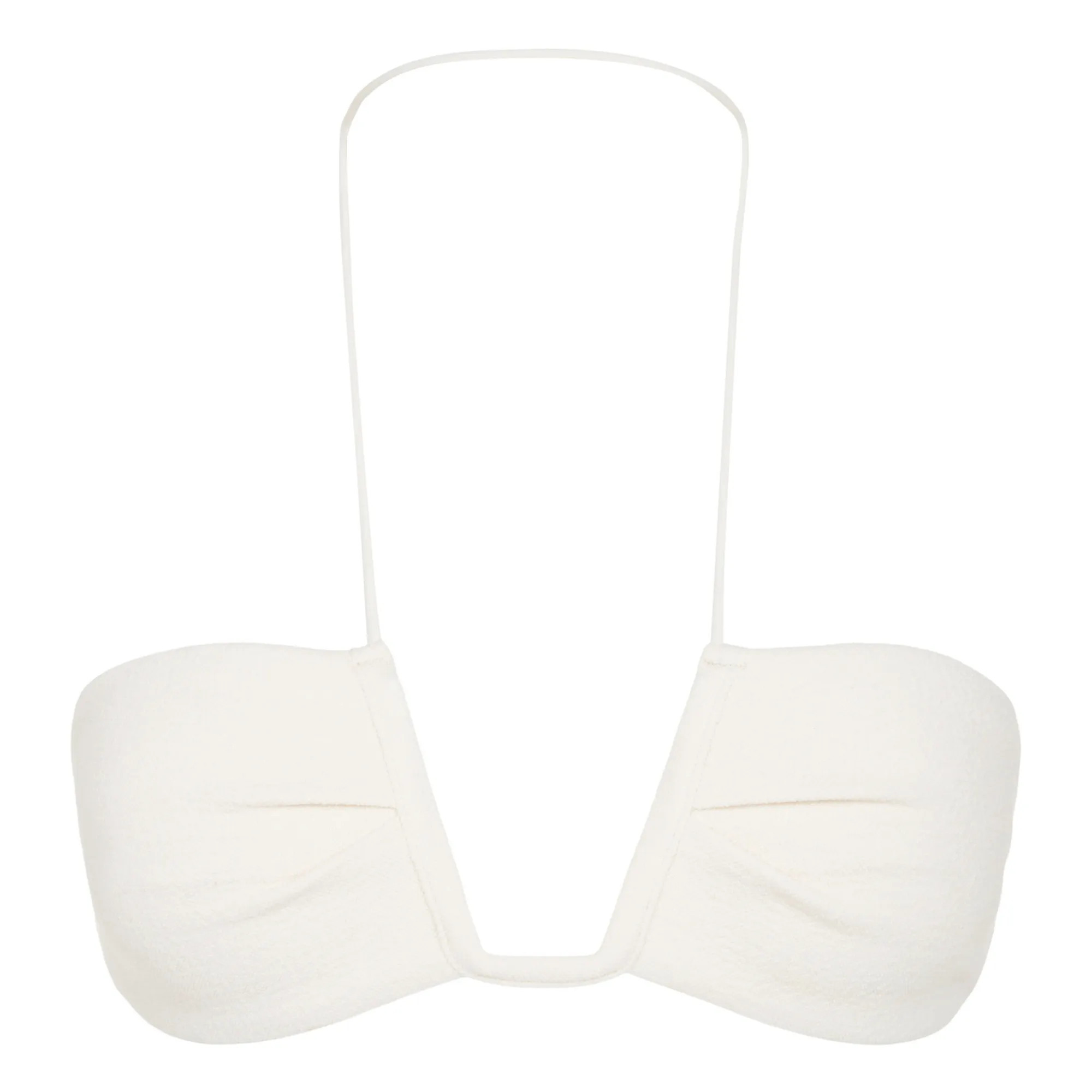 Neal Bouclé Bikini Top | Ecru | Smallable