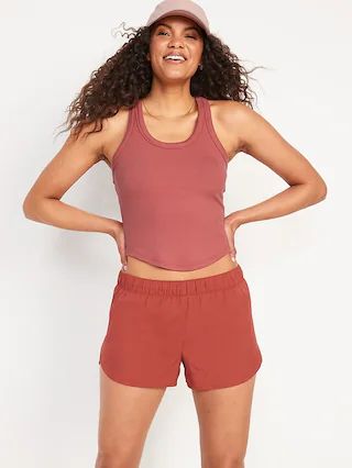 UltraLite Racerback Rib-Knit All-Day Tank Top for Women | Old Navy (US)