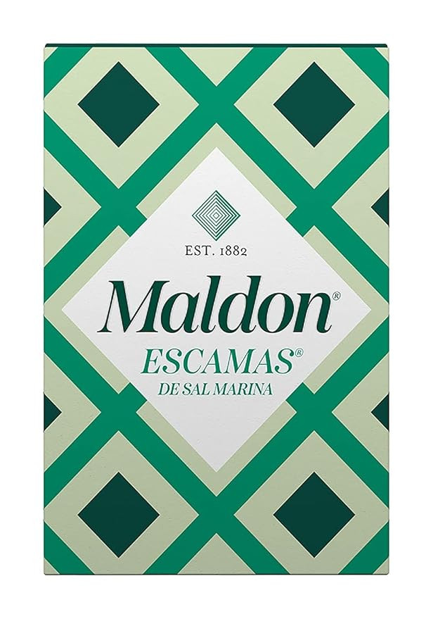 Maldon Salt, Sea Salt Flakes, 8.5 oz (240 g), Kosher, Natural, Handcrafted, Gourmet, Pyramid Crys... | Amazon (US)
