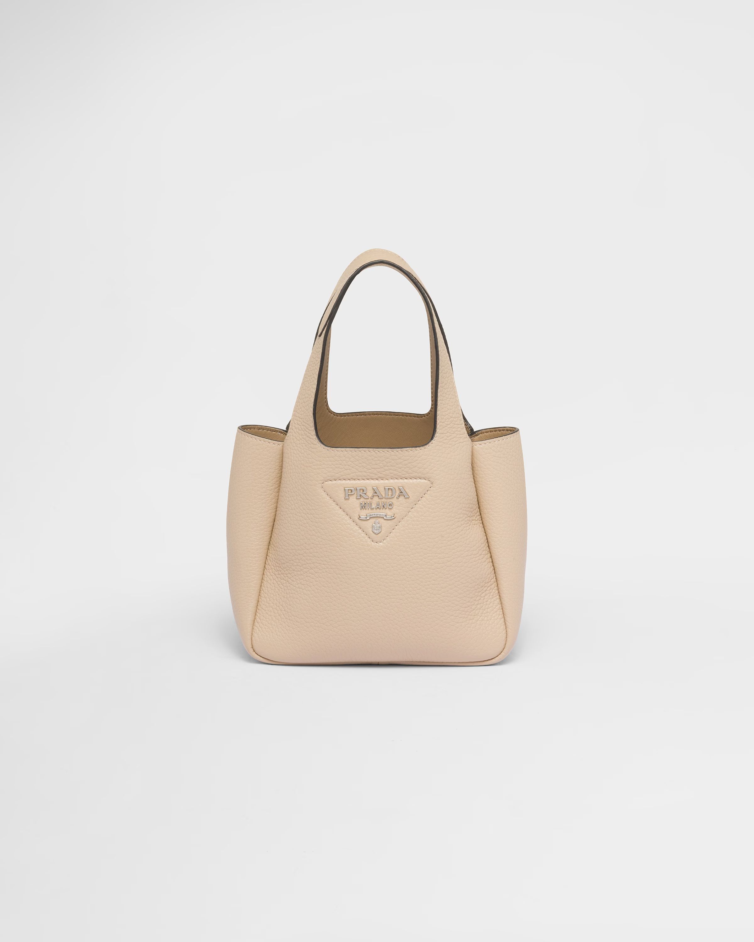 Sand Leather Mini Bag | PRADA | Prada Spa US