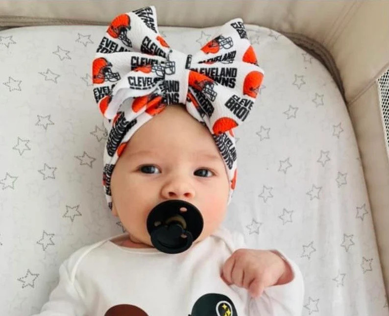 Your favorite team baby bows and head wraps | Etsy (US)