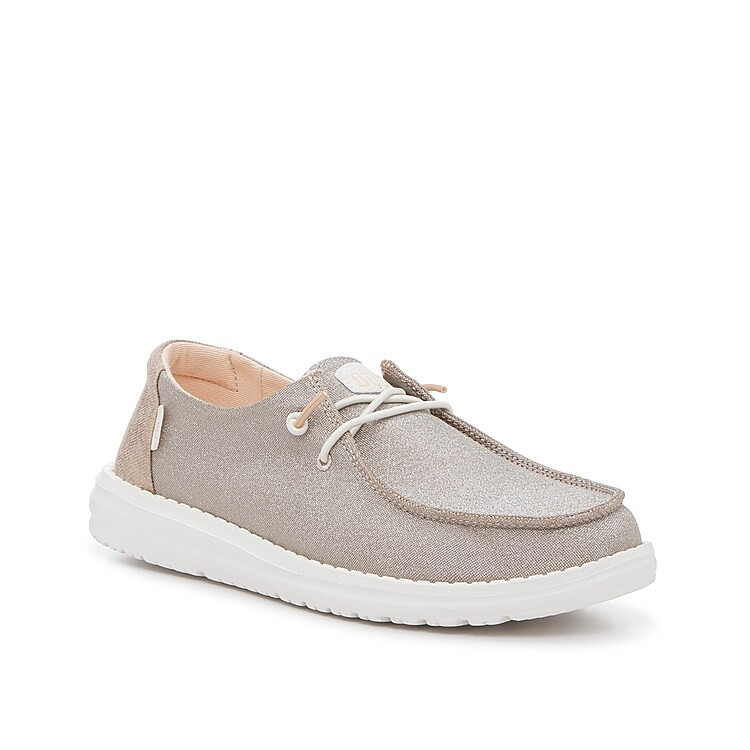 Hey Dude Wendy Metallic SlipOn Sneaker | Women's | Rose Gold | Size 9 | Slip-Ons | DSW