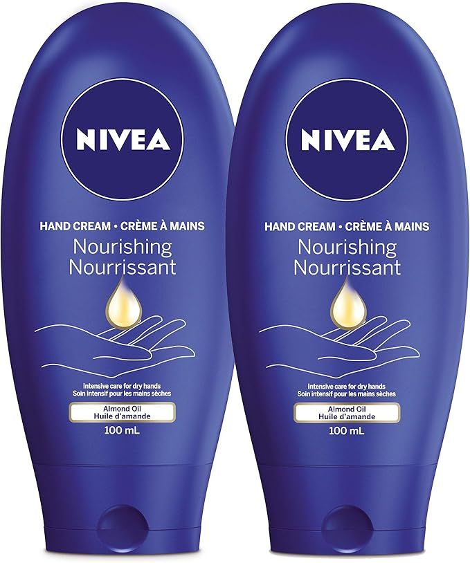 NIVEA Nourishing Hand Cream with Almond Oil (100 mL) Hand Cream for Dry Skin, Caring and Moisturi... | Amazon (CA)