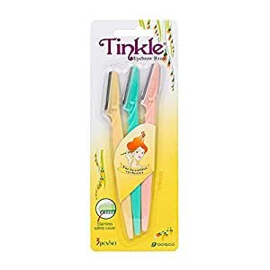 Tinkle Eyebrow Razor, 3ct per pack (1pk) Dermaplaning Razor Tool | Skincare Party Favors | Dermap... | Amazon (US)