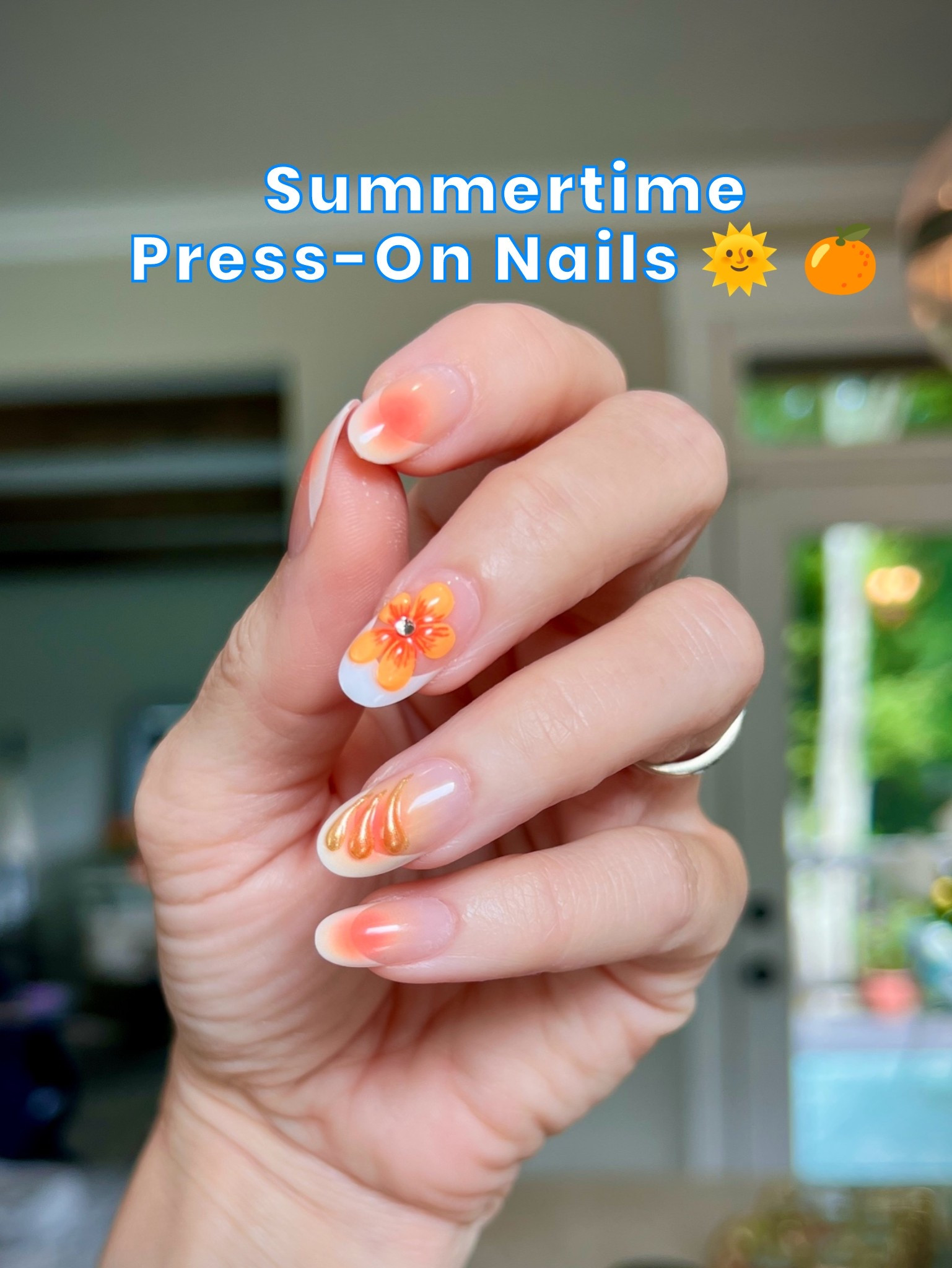 🧡💫 Wearing style : Sea Bloom // Linking some fun and colorful pressons available right now! I love wearing these because the sun 🌞 and the sand 🏖️ don’t beat up the color like they do regular nail polish. ￼

#LTKgrwm #LTKselfcare #LTKActive