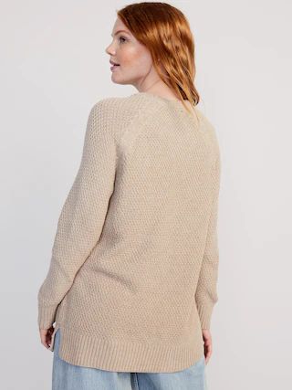 Textured Pullover Tunic Sweater for Women | Old Navy (US)