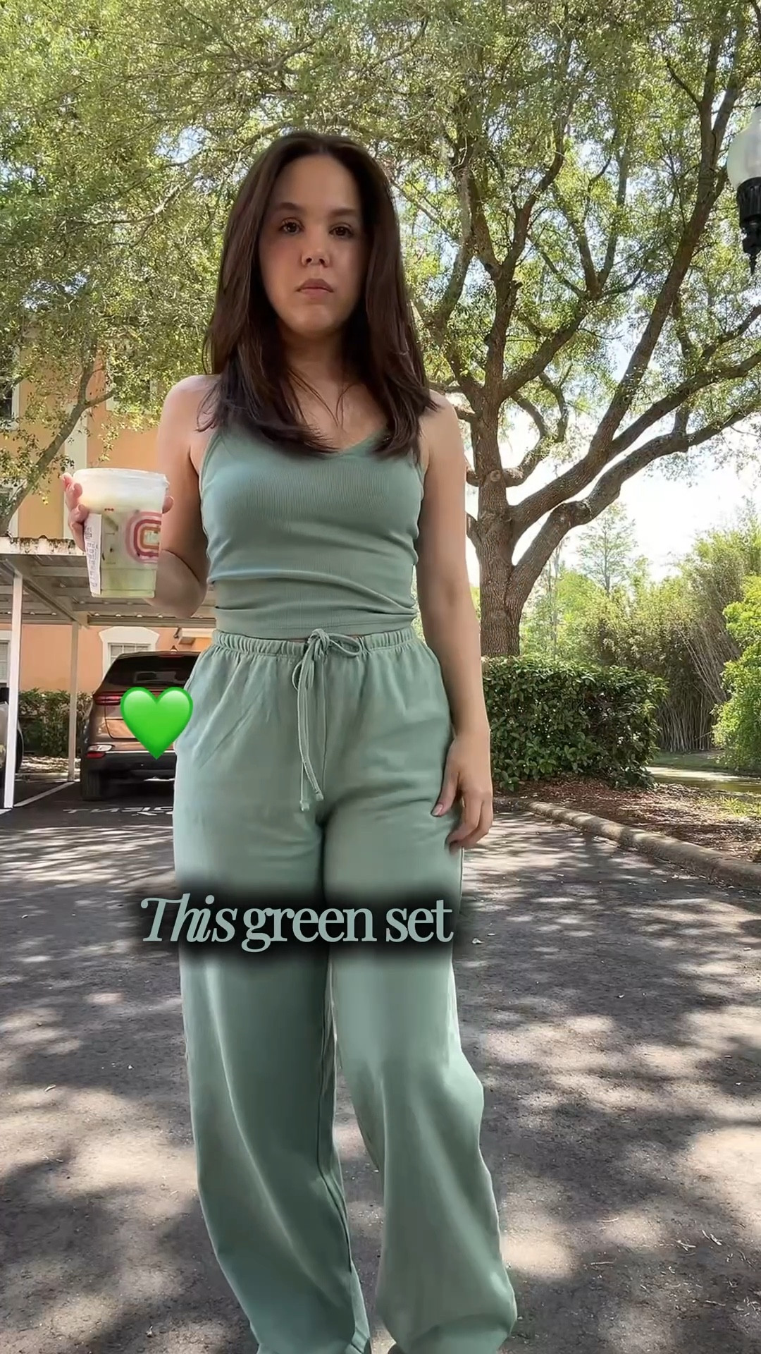 This two piece set is so comfy! 💚🩰 RUN, don’t walk @Aerie @ae 

#LTKxAerie #LTKPetite #LTKdayinmylife