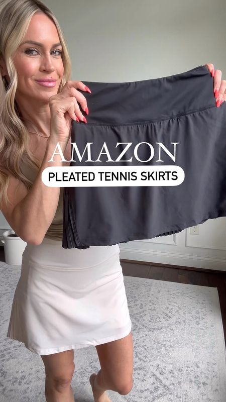 Amazon pleated tennis skirts - wearing xs in skirts & tops

#LTKStyleTip #LTKFindsUnder50 #LTKOver40