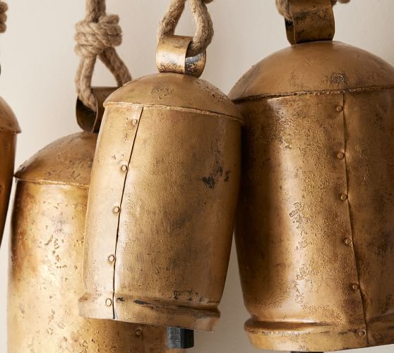Brass Bells Wall Art | Pottery Barn (US)