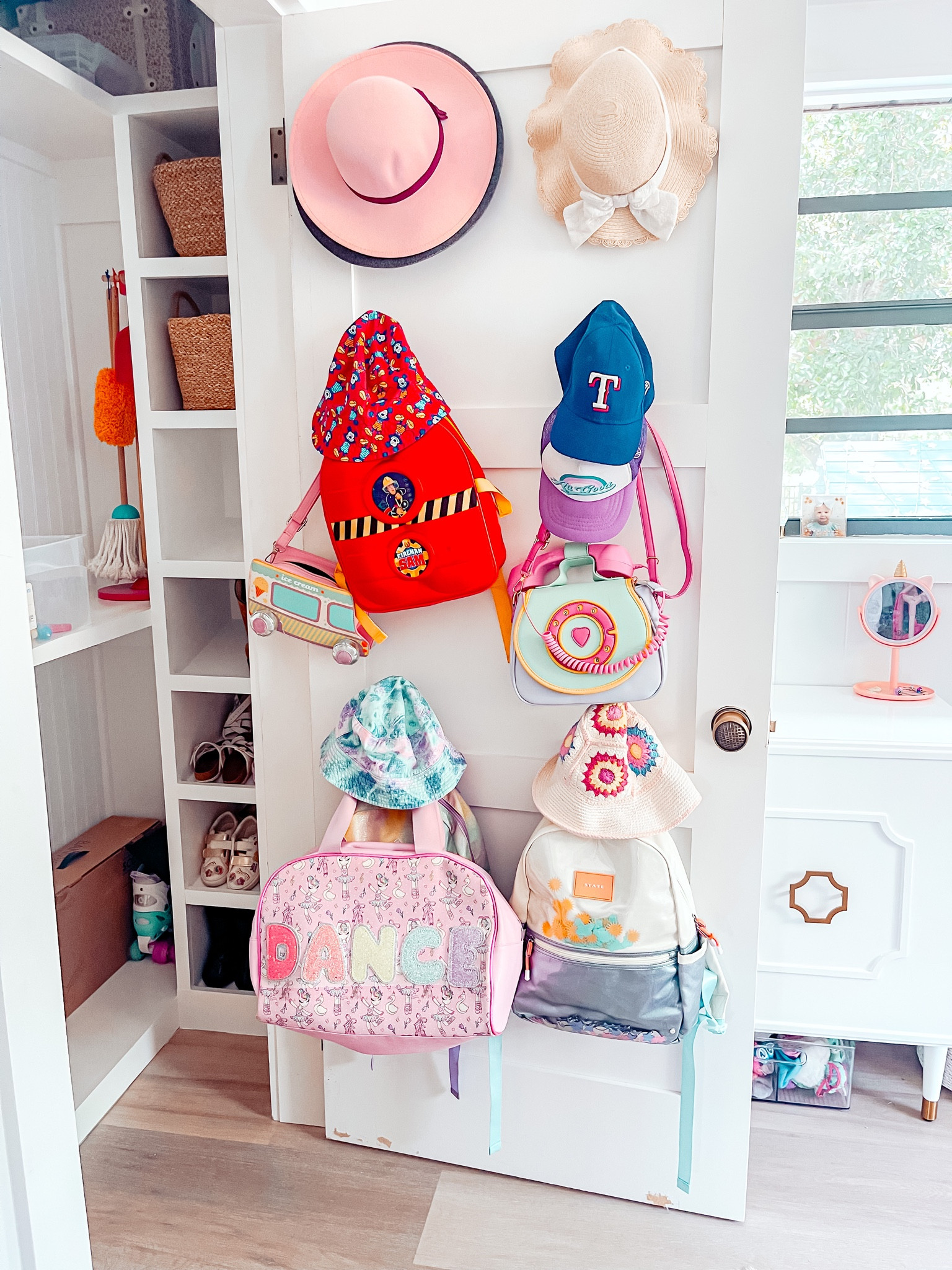 Great hat + purse hanging storage solution! I love how sturdy and multi functional they are :) snag yours today!

#LTKstyletip #LTKkids #LTKhome